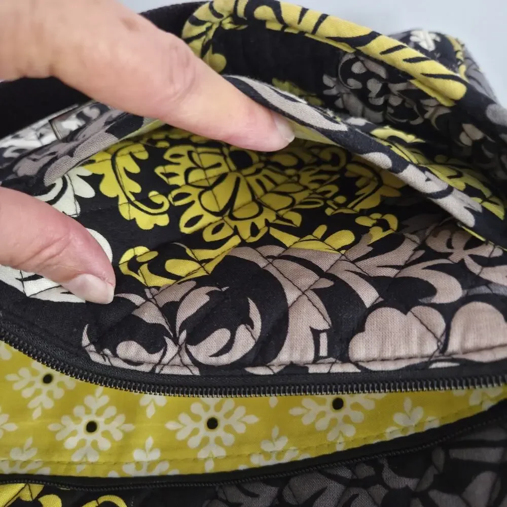Vera Bradley Retired Baroque Design Laptop Bag Messenger & Wallet